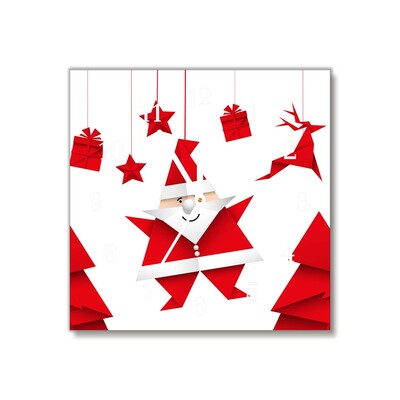 Glasuhr Heiliger Vater Weihnachtsgeschenke