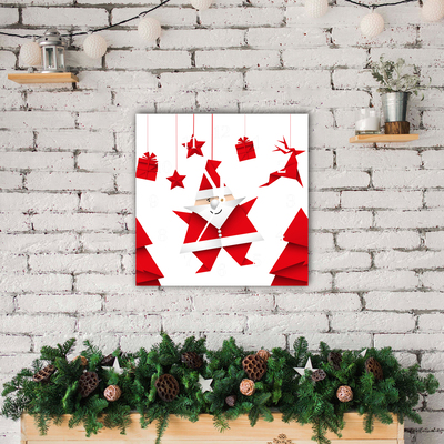 Glasuhr Heiliger Vater Weihnachtsgeschenke