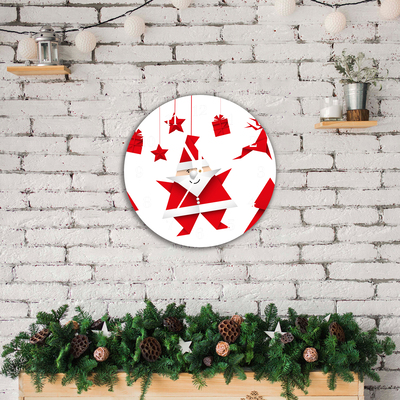 Glasuhr Heiliger Vater Weihnachtsgeschenke