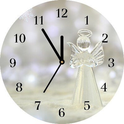 Glasuhr Heiliger Engel Glass Ornament