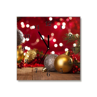 Glasuhr Weihnachtsbaumkugeln Weihnachtsschmuck