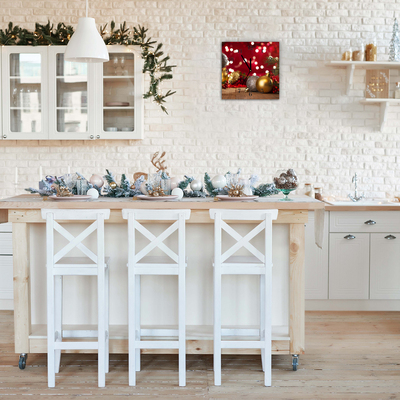 Glasuhr Weihnachtsbaumkugeln Weihnachtsschmuck
