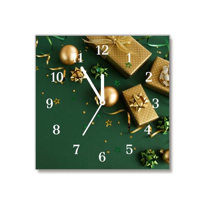 Glasuhr Geschenke Winter-Feiertags-Dekorationen