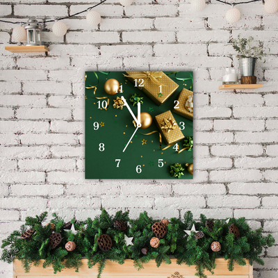 Glasuhr Geschenke Winter-Feiertags-Dekorationen
