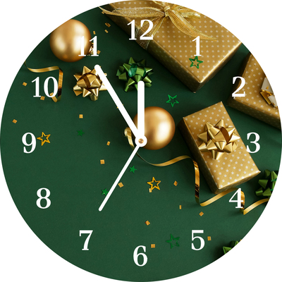 Glasuhr Geschenke Winter-Feiertags-Dekorationen