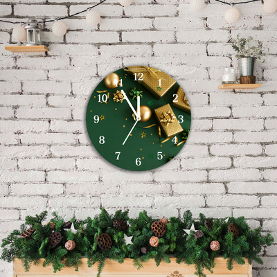 Glasuhr Geschenke Winter-Feiertags-Dekorationen