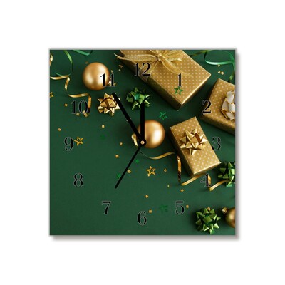 Glasuhr Geschenke Winter-Feiertags-Dekorationen