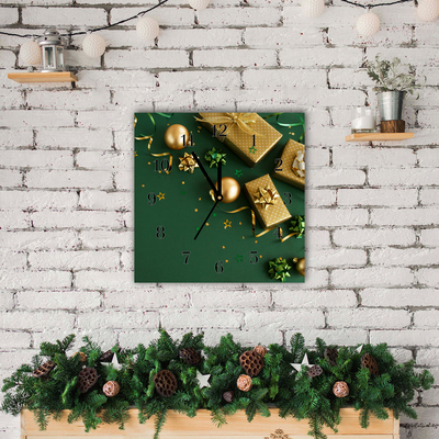 Glasuhr Geschenke Winter-Feiertags-Dekorationen