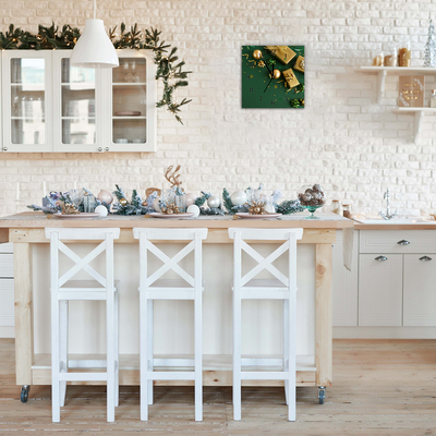 Glasuhr Geschenke Winter-Feiertags-Dekorationen