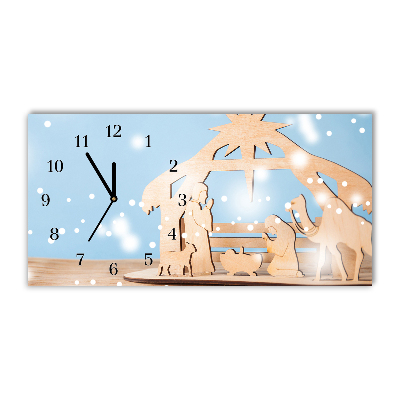 Glasuhr Stabiles Weihnachten Winter