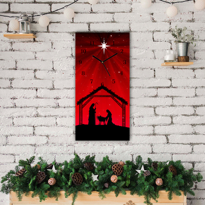 Glasuhr Stern-Weihnachtsferien