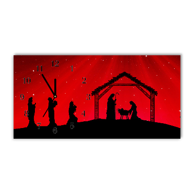 Glasuhr Stern-Weihnachtsferien