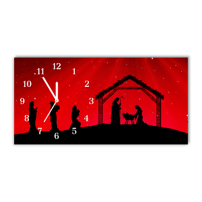 Glasuhr Stern-Weihnachtsferien