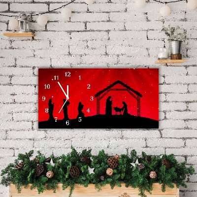 Glasuhr Stern-Weihnachtsferien