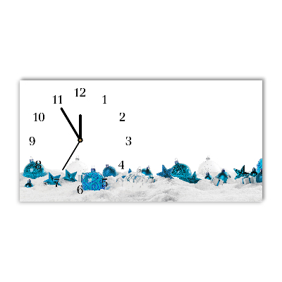 Glasuhr Schneekugeln Weihnachtsschmuck