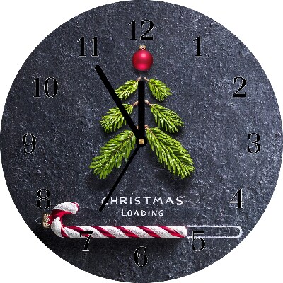 Glasuhr Abstraktion Weihnachtsferien Winter