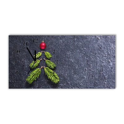 Glasuhr Abstraktion Weihnachtsferien Winter