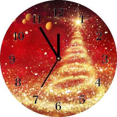 Glasuhr Abstraktion Weihnachtsferien Winter