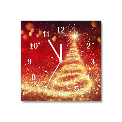 Glasuhr Abstraktion Weihnachtsferien Winter