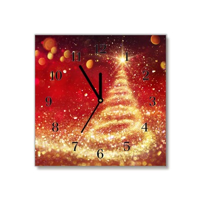 Glasuhr Abstraktion Weihnachtsferien Winter