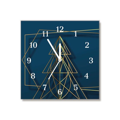 Glasuhr Weihnachten Weihnachtsbaum