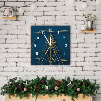 Glasuhr Weihnachten Weihnachtsbaum