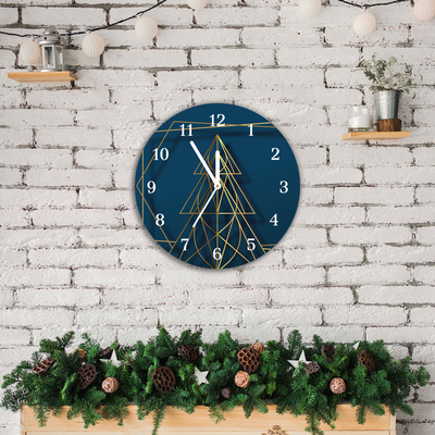 Glasuhr Weihnachten Weihnachtsbaum