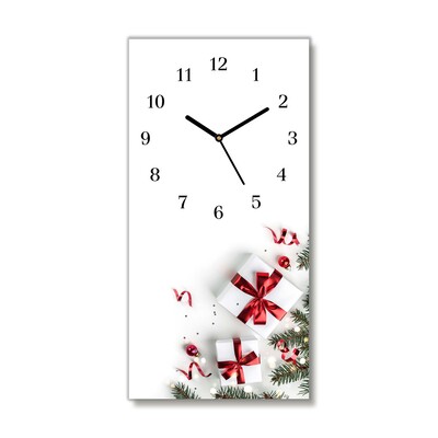 Glasuhr Heilige Weihnachtsgeschenke Reisig