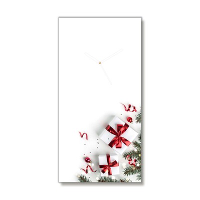 Glasuhr Heilige Weihnachtsgeschenke Reisig
