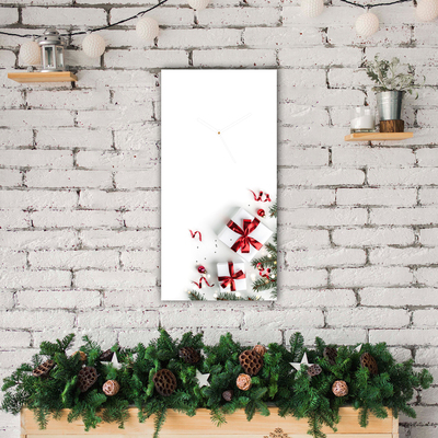 Glasuhr Heilige Weihnachtsgeschenke Reisig