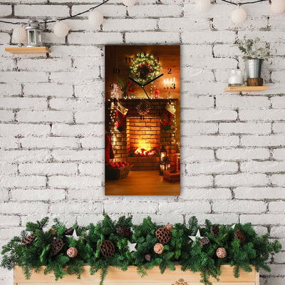 Glasuhr Weihnachten Kamin Weihnachtsgeschenk