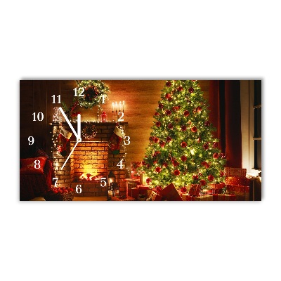 Glasuhr Weihnachten Kamin Weihnachtsgeschenk