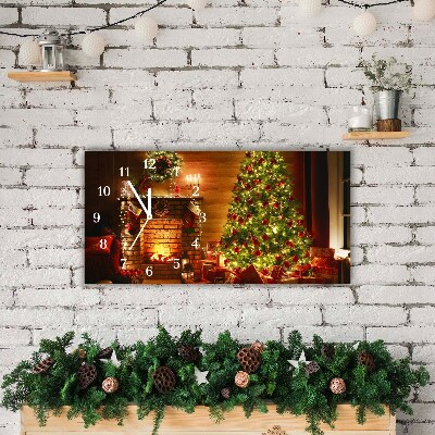 Glasuhr Weihnachten Kamin Weihnachtsgeschenk