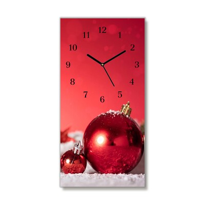 Glasuhr Weihnachtsgeschenk Weihnachtsschnee