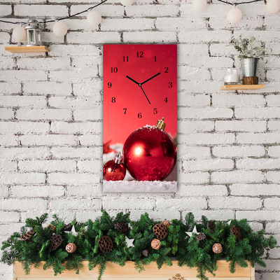 Glasuhr Weihnachtsgeschenk Weihnachtsschnee