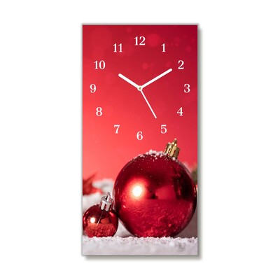 Glasuhr Weihnachtsgeschenk Weihnachtsschnee
