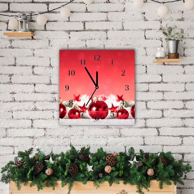 Glasuhr Weihnachtsgeschenk Weihnachtsschnee