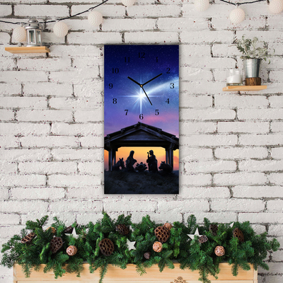 Glasuhr Stabiles Weihnachten Jesus