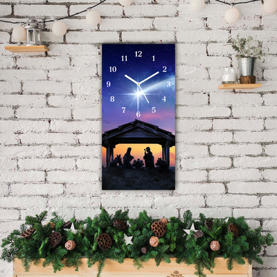 Glasuhr Stabiles Weihnachten Jesus