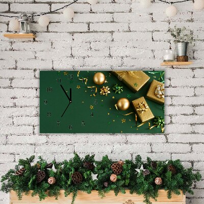 Glasuhr Ebenen Geschenke Winter-Feiertags-Dekorationen