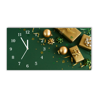 Glasuhr Ebenen Geschenke Winter-Feiertags-Dekorationen