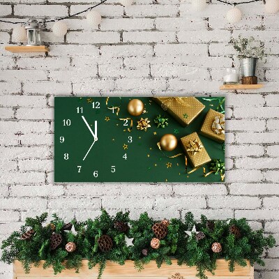Glasuhr Ebenen Geschenke Winter-Feiertags-Dekorationen