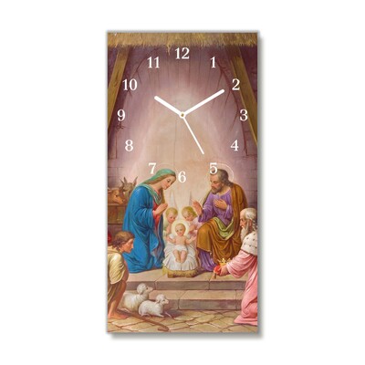 Glasuhr Stabiles Weihnachten Jesus