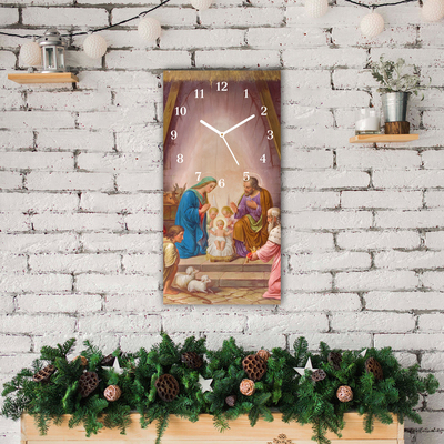 Glasuhr Stabiles Weihnachten Jesus