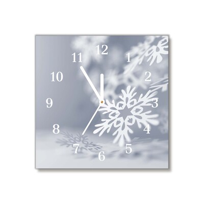 Glasuhr Snowflake Weihnachtsdekoration
