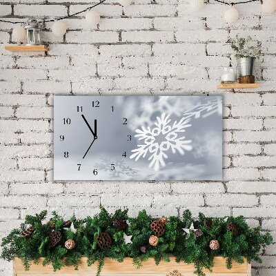 Glasuhr Snowflake Weihnachtsdekoration