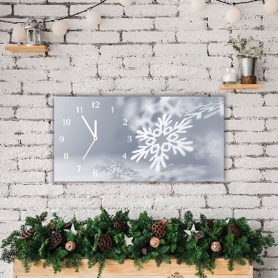 Glasuhr Snowflake Weihnachtsdekoration