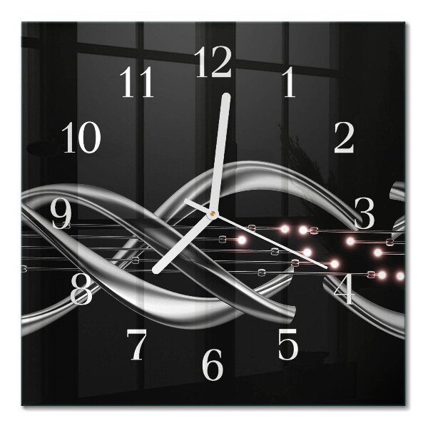 Moderne wanduhr quadratisch Abstraktion