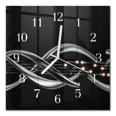 Moderne wanduhr quadratisch Abstraktion