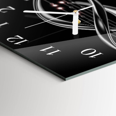 Moderne wanduhr quadratisch Abstraktion